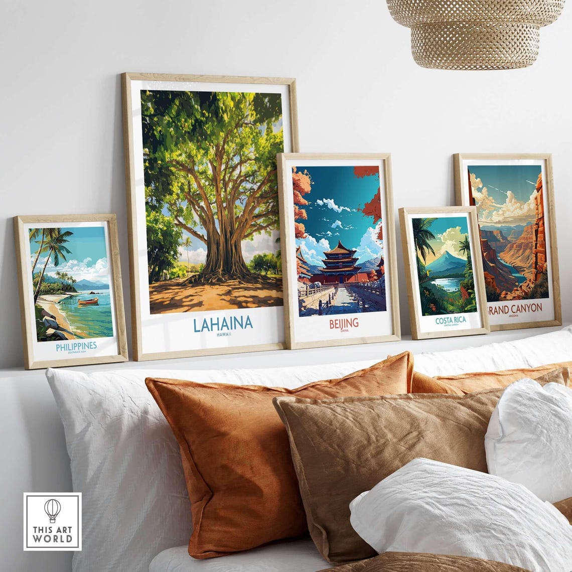 Lahaina Banyan Tree, Maui Hawaii Travel Poster - Image 3