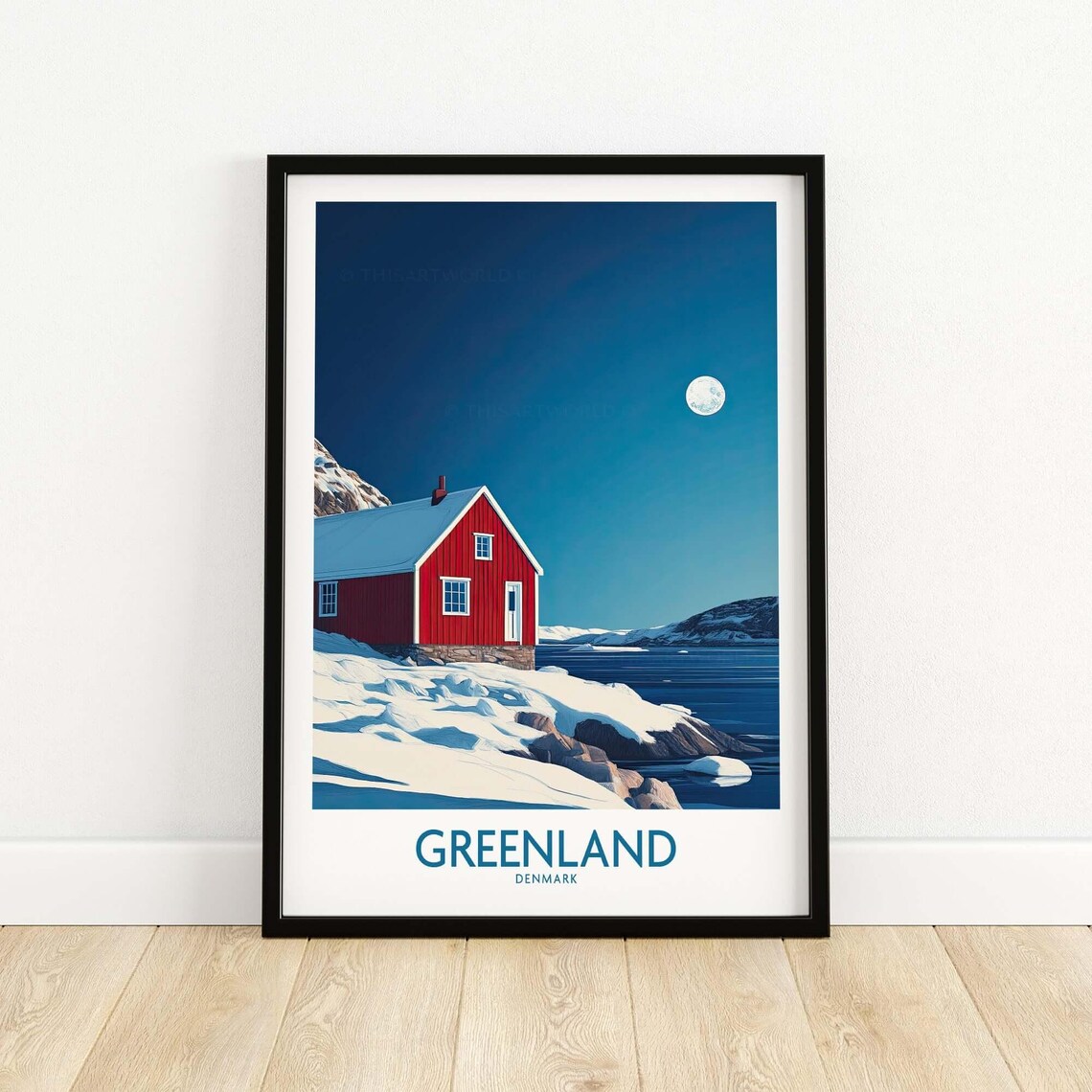 Greenland Wall Art Gift, House Decoration Decor - Image 5