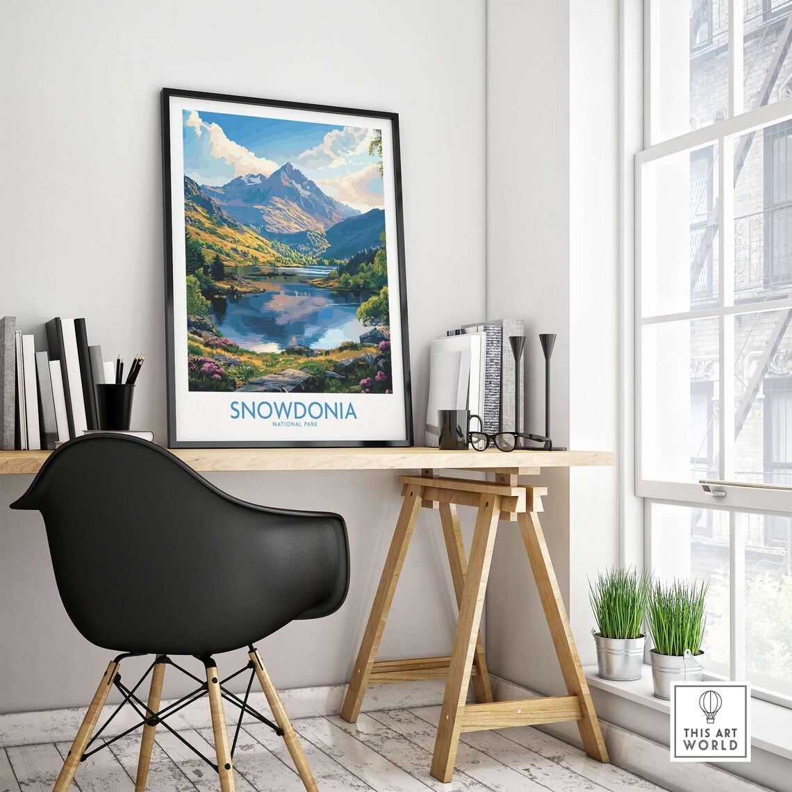 Snowdonia National Park - Vintage Travel Print - Image 4