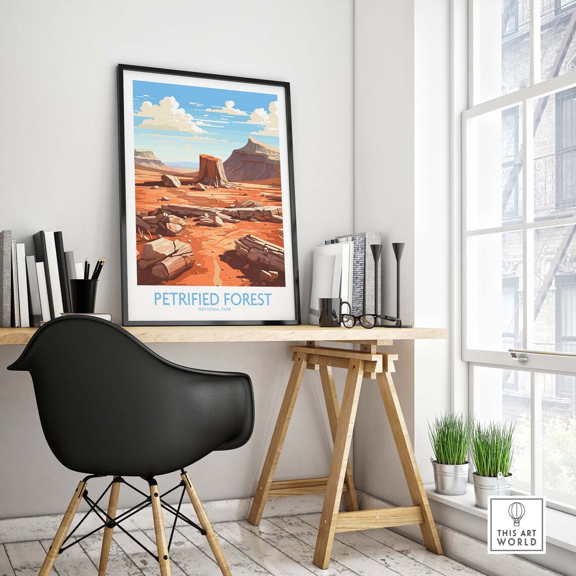 Petrified Forest National Park Travel Poster - Image 4