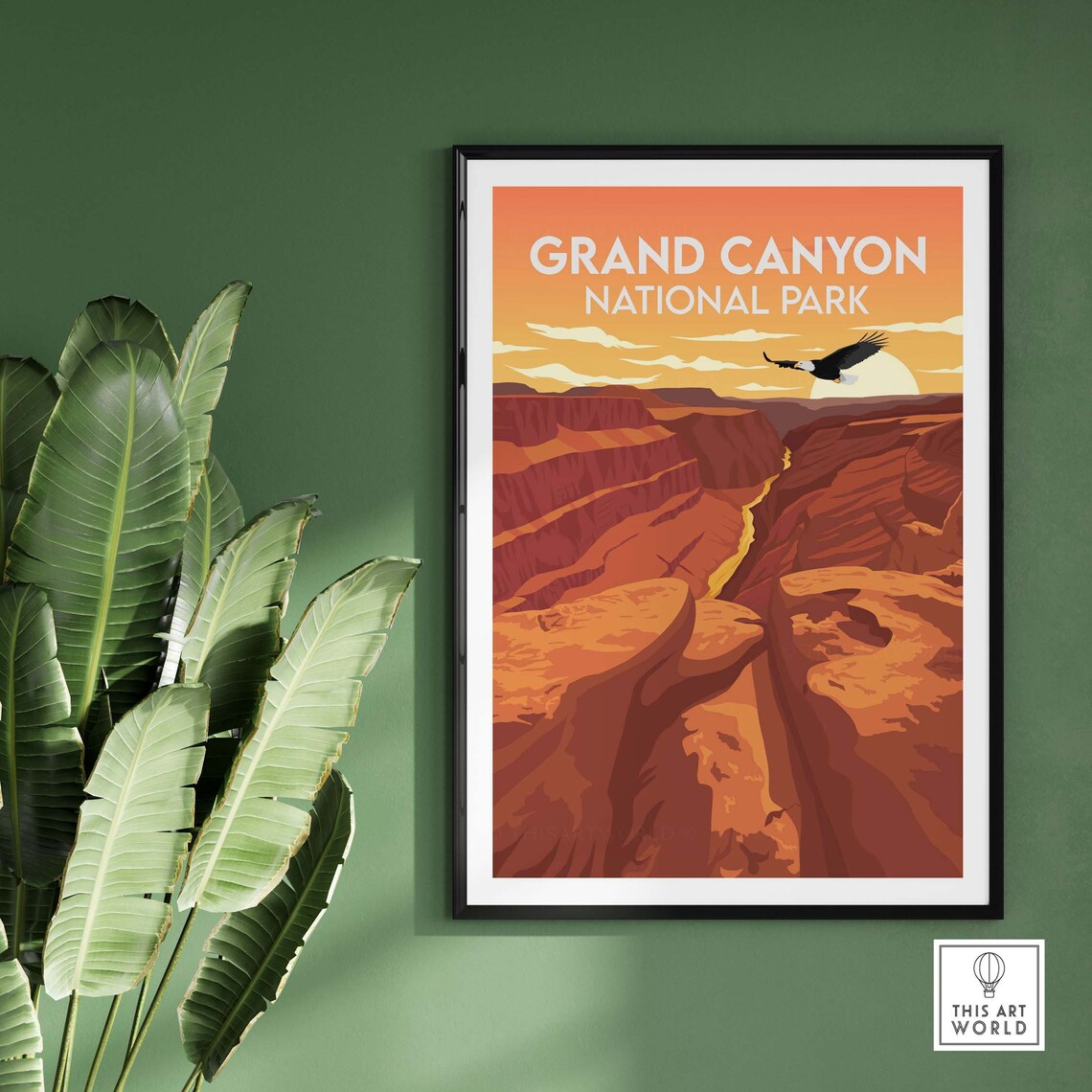 Grand Canyon National Park Poster, Arizona Travel Poster - Image 2