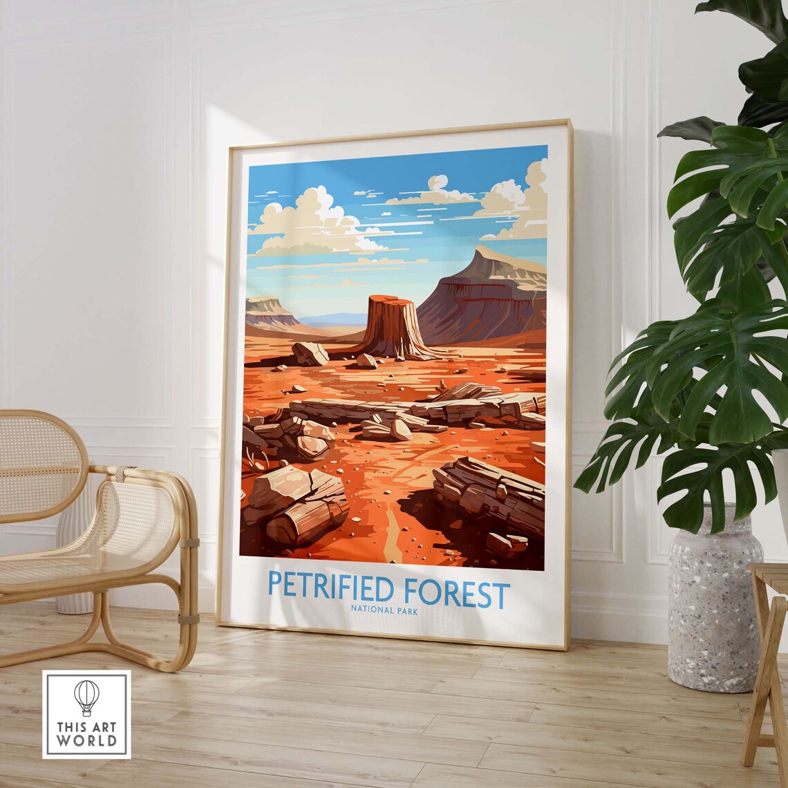 Petrified Forest National Park Travel Poster - Image 3