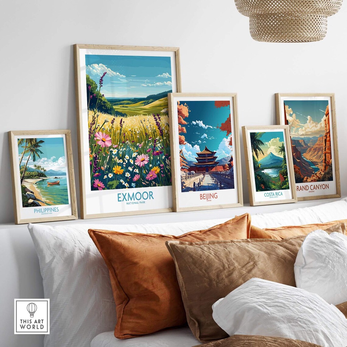 Exmoor National Park Travel Poster - Image 3