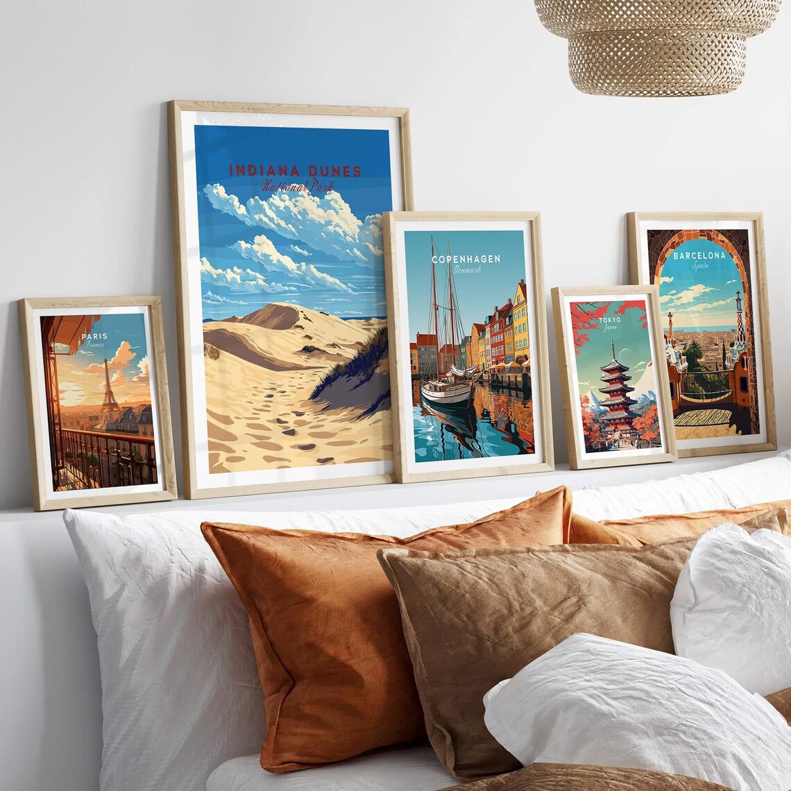 Indiana Dunes National Park Travel Poster - Image 3