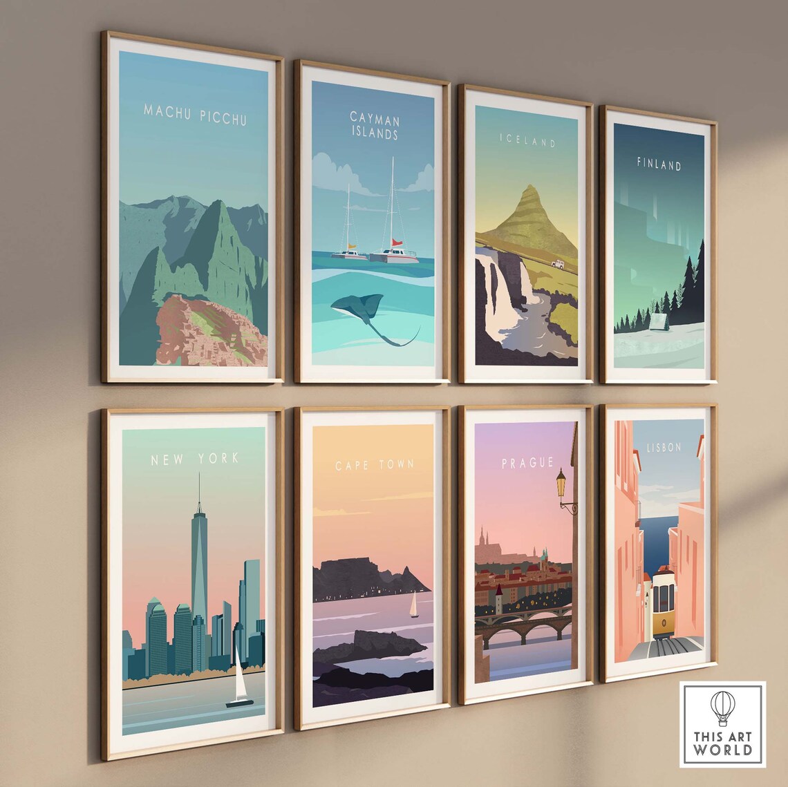 Machu Picchu Travel Poster, Peru Holiday Artwork - Image 3