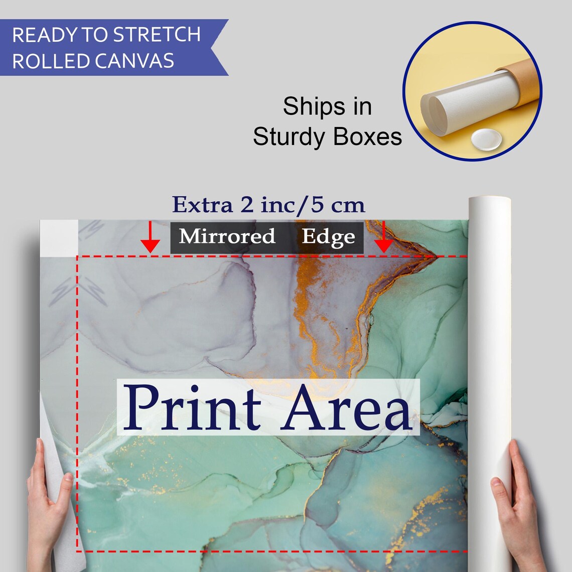 Ink And Alcohol Marble Pattern, Abstract Modern - Image 4