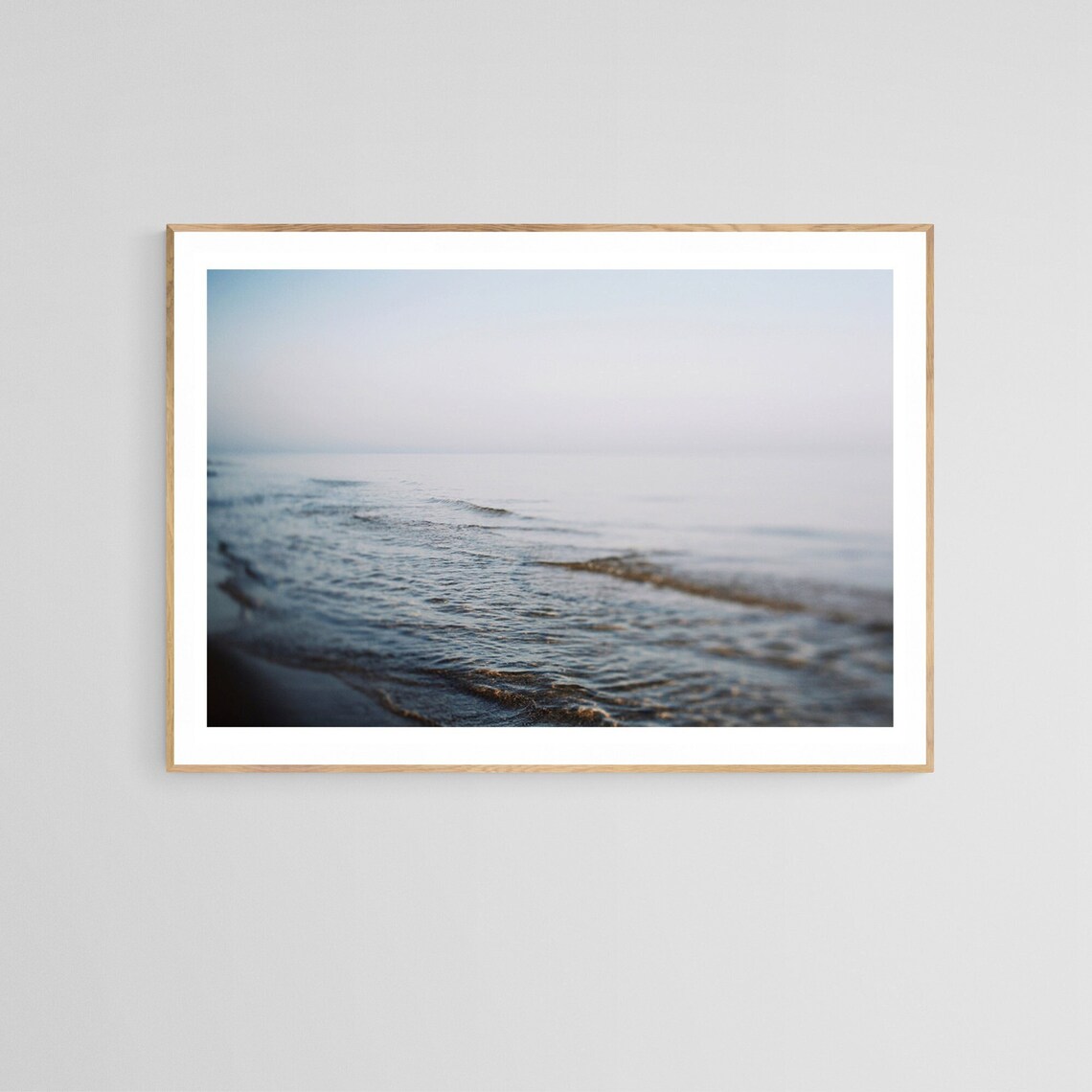 Lake Michigan Beach Photograph, Coastal Decor Art Print
