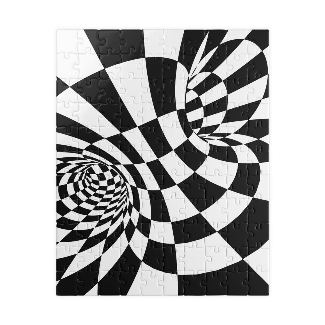 Optical Illusion Jigsaw Puzzle Great Gift For Holidays Birthdays Get Well And Nursing Homes Fun Tech Free Activity - Image 5