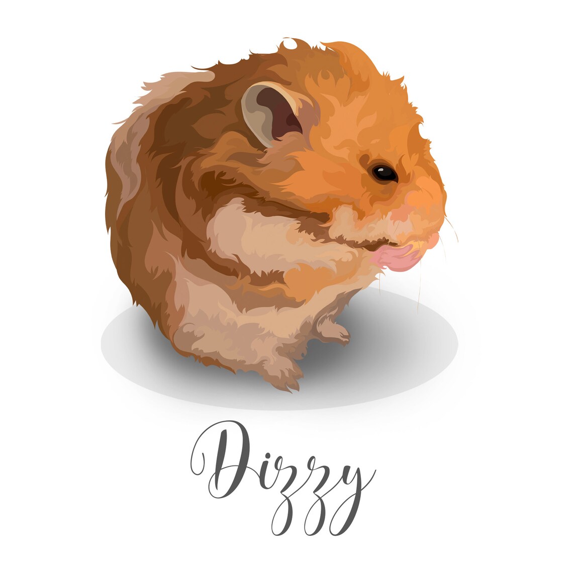 Personalized Hamster Portrait, Custom Pet Memorial - Image 5