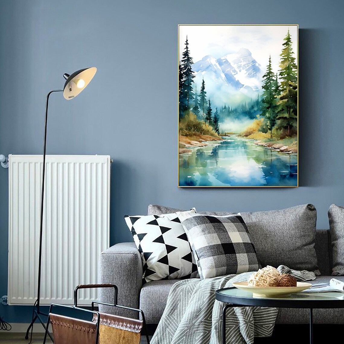 Grand Teton National Park Mountain River Poster - Image 4