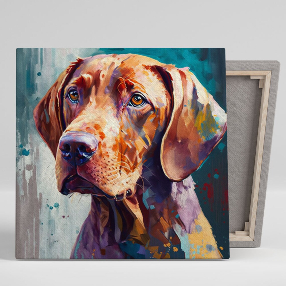 Dog Modern Art Print for Living Room Decor