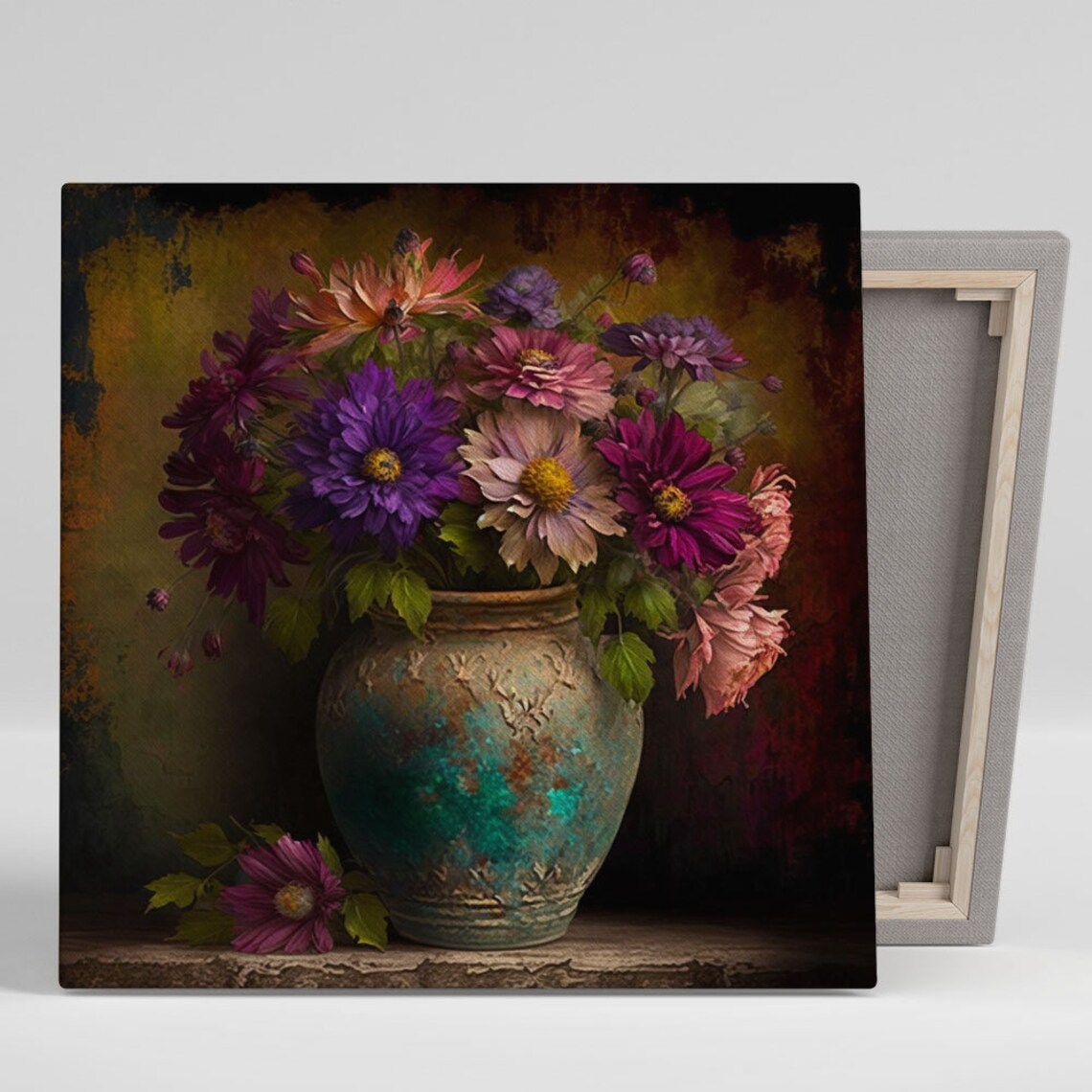 Flower in a Vase Floral Botanical Wall Art Print