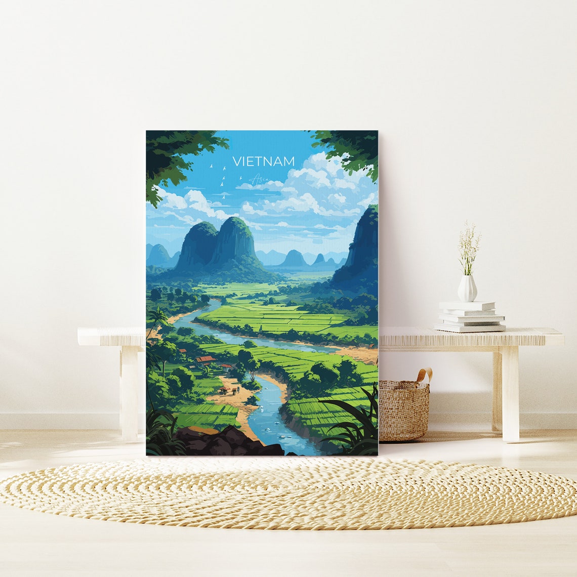Vietnam Asia Gift Travel Poster - Image 3