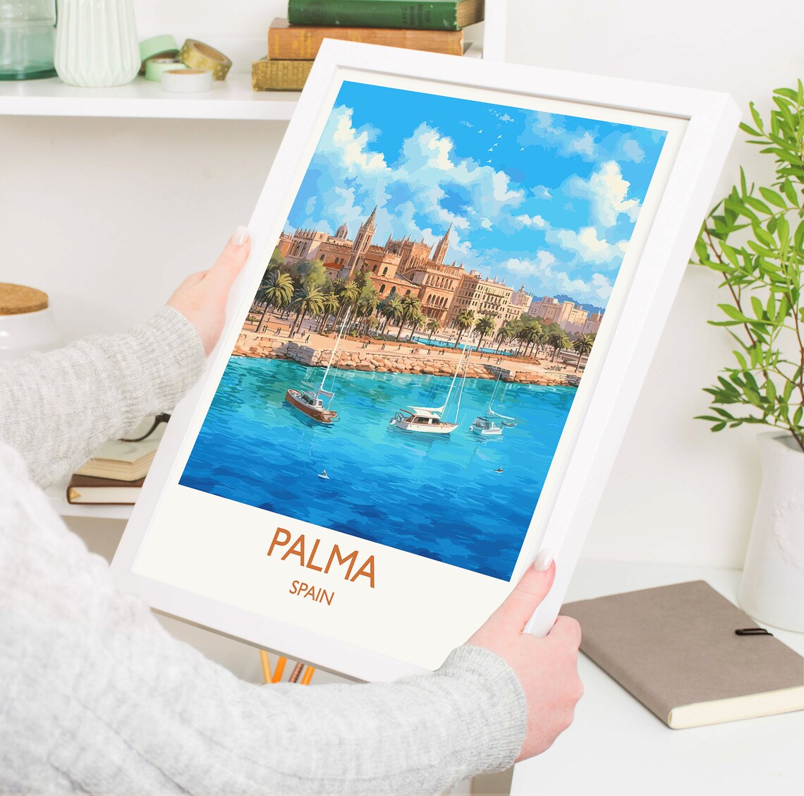 Palma, Spain Travel Poster, Palma Art Print - Image 5