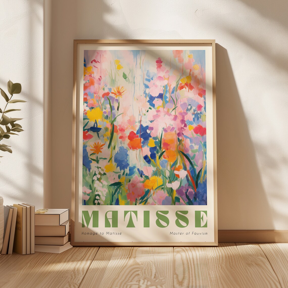 Matisse Botanical Art Print, Pastel Gallery Wall - Image 2