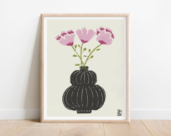 Still Life No. 29 Botanical Floral Art Print