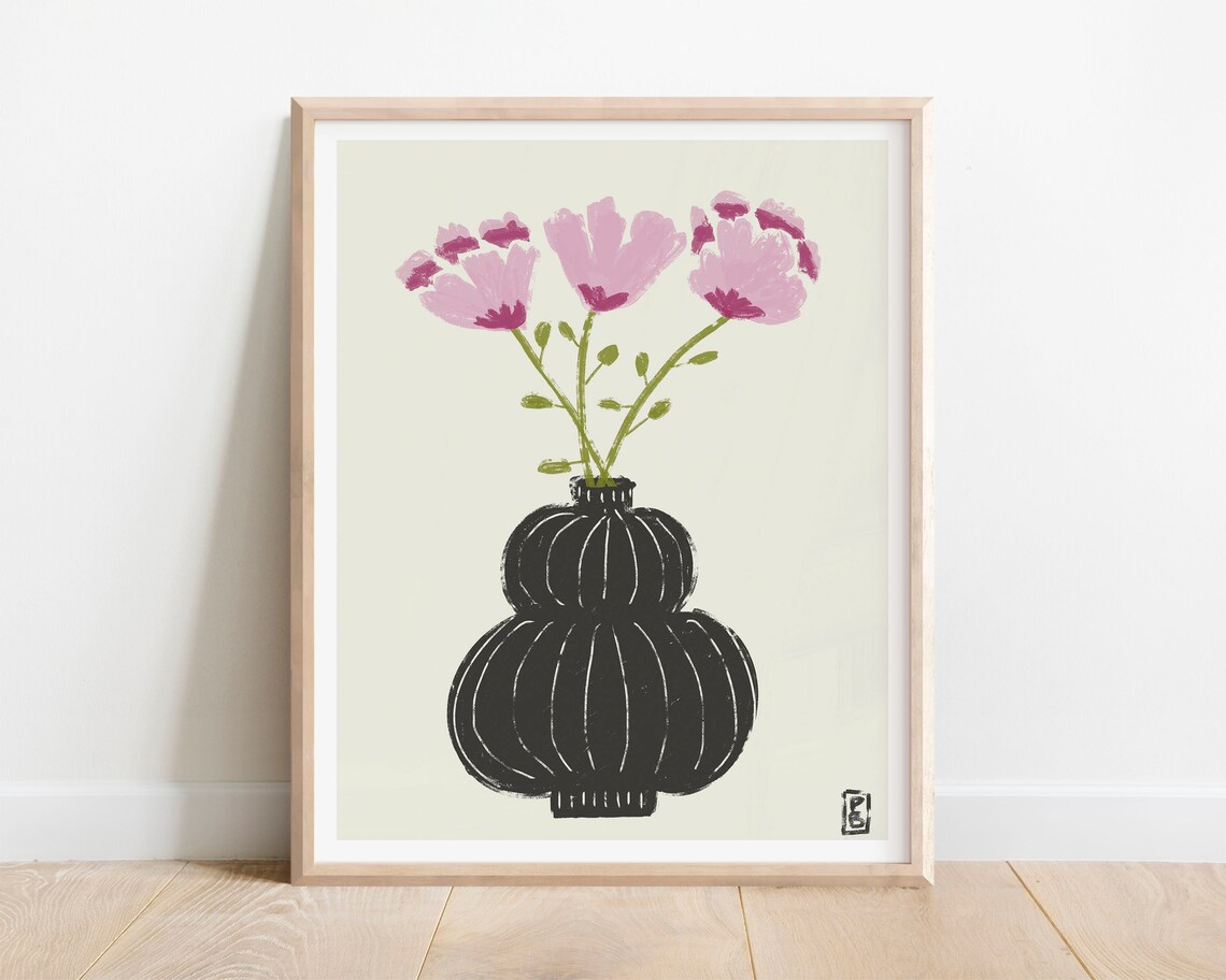 Still Life No. 29 Botanical Floral Art Print