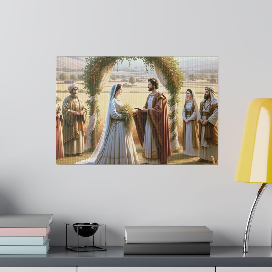 The Story Of Ruth: Ruth Marries Boaz Art Print - Image 2