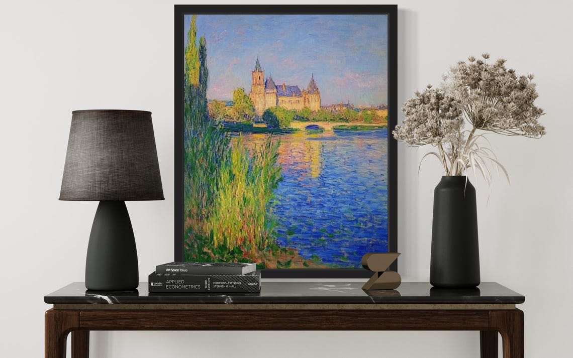 Austria Countries, Monet Art Print - Image 3
