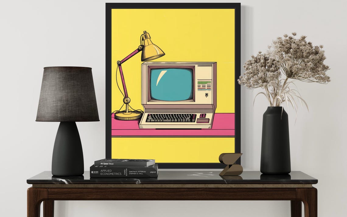Desktop Computer Pop Art, Poster Print - Image 3