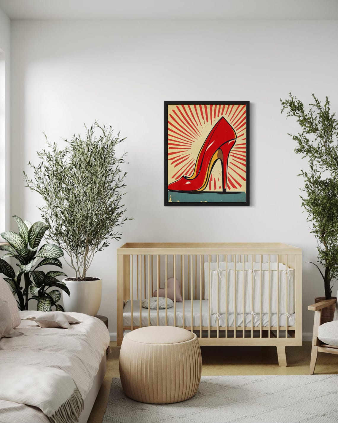 Red Heels Pop Art Poster - Image 3