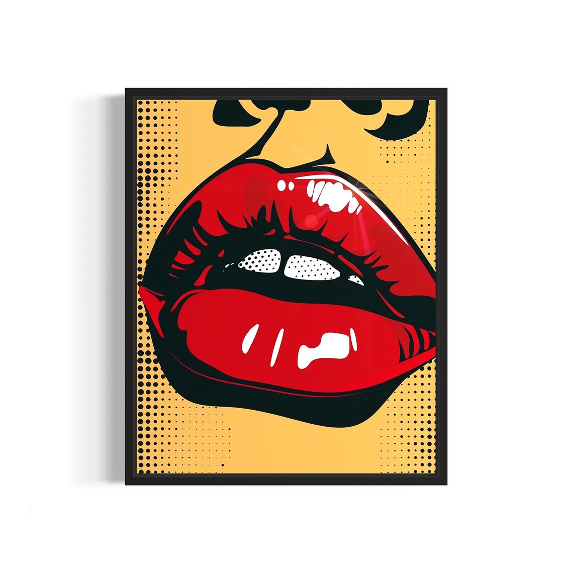 Lipstick Pop Art, Retro Vintage Collection