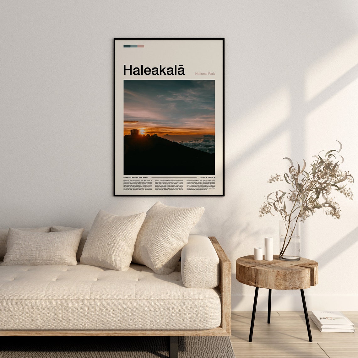 Haleakala Hawaii National Park Sunrise Above Clouds Photo Poster - Image 3