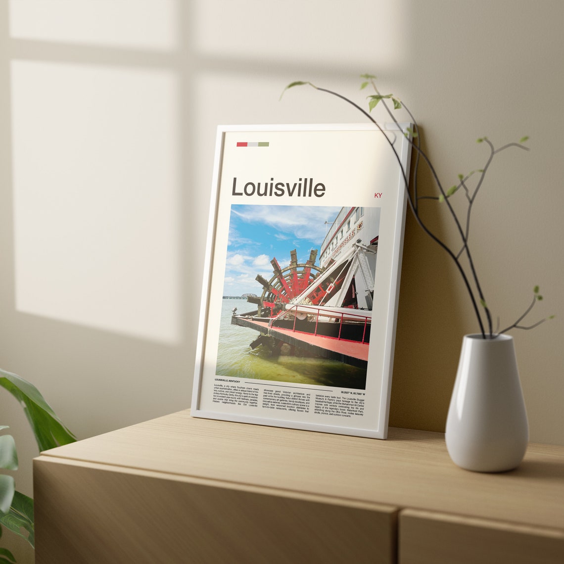 Louisville Print Louisville Poster Louisville Wall Art Louisville Art Print Louisville Photo - Image 2