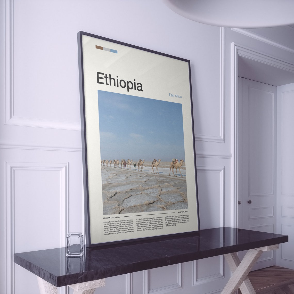Ethiopia Print Ethiopia Poster Ethiopia Wall Art Ethiopia Art Print Ethiopia Photo Travel Poster Traveler Christmas Gift - Image 2