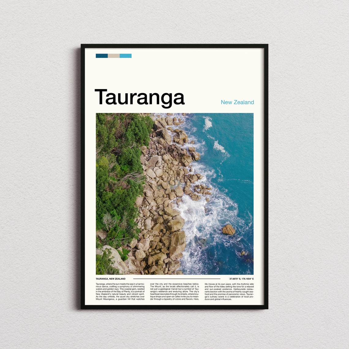 Tauranga Print Tauranga Poster Tauranga Wall Art New Zealand Art Print Tauranga Photo Travel Poster Traveler Gifts