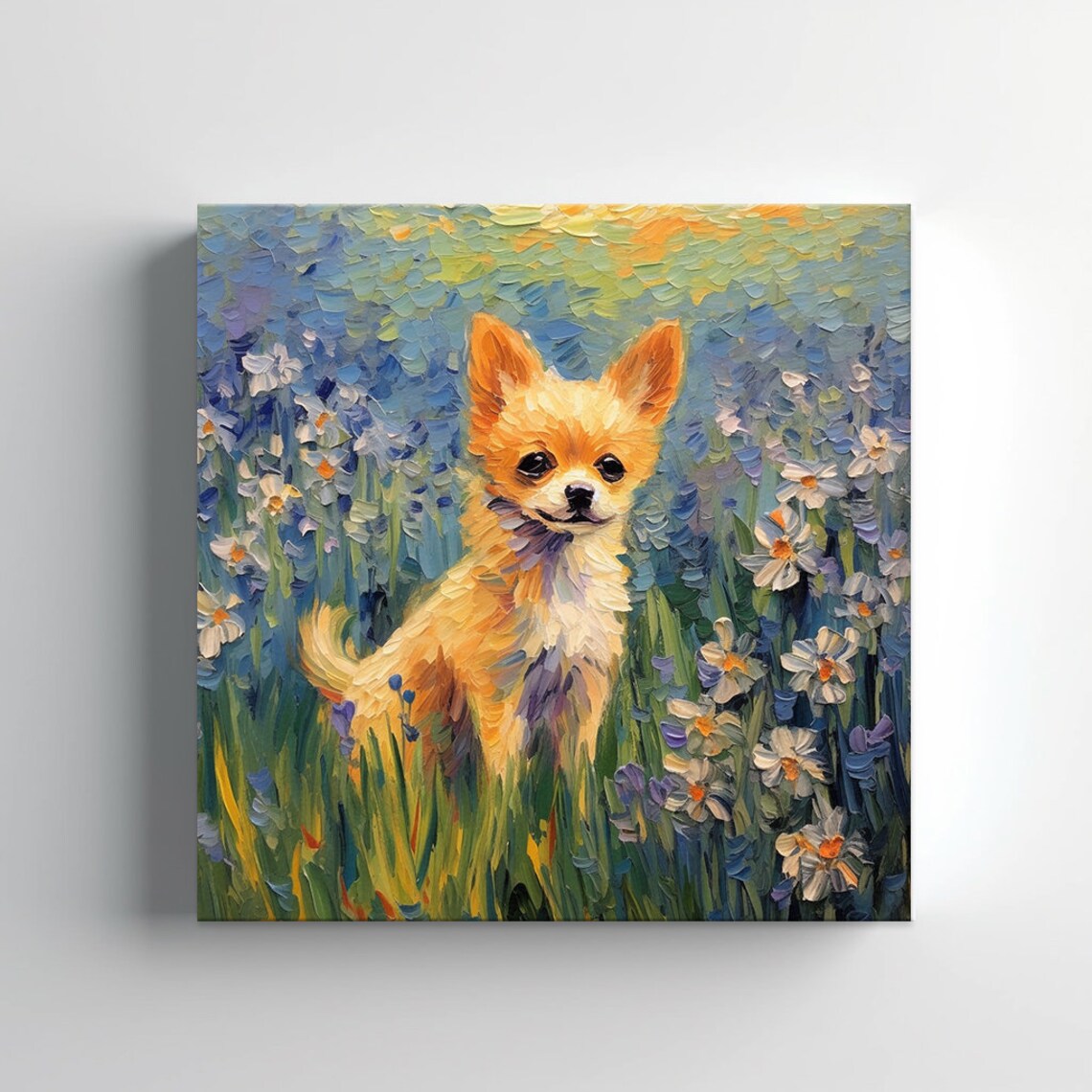 Chihuahua Dog Portrait Art Print, Pet Wall Art - Image 3