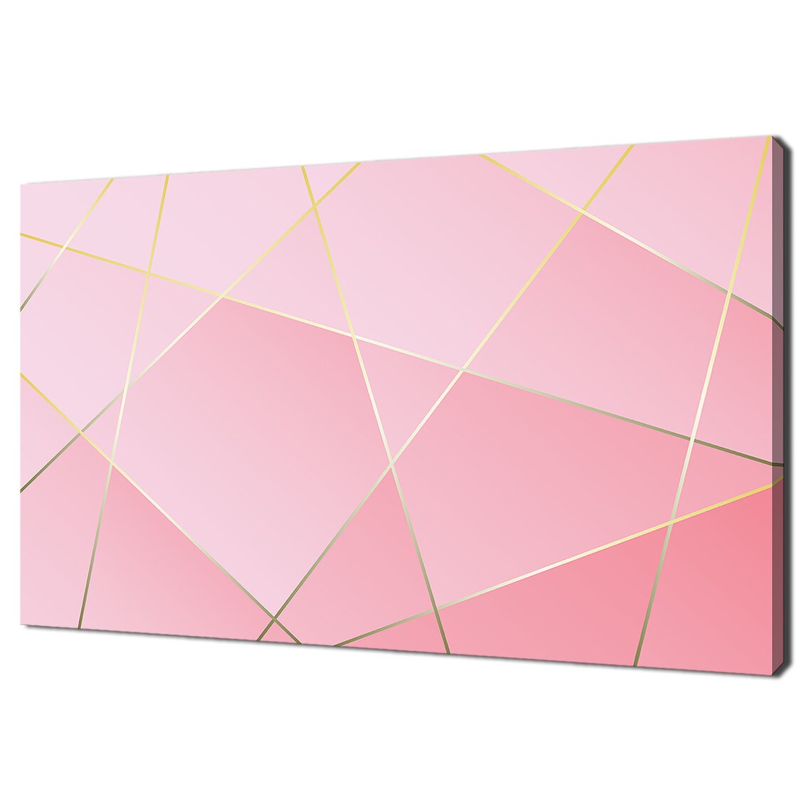 Luxury Polygonal Pattern, Modern Design Art Print