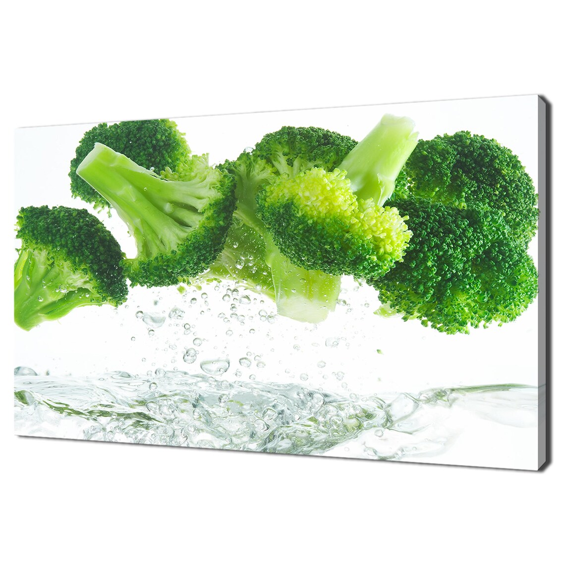 Broccoli Water Splash, Modern Kitchen Decor