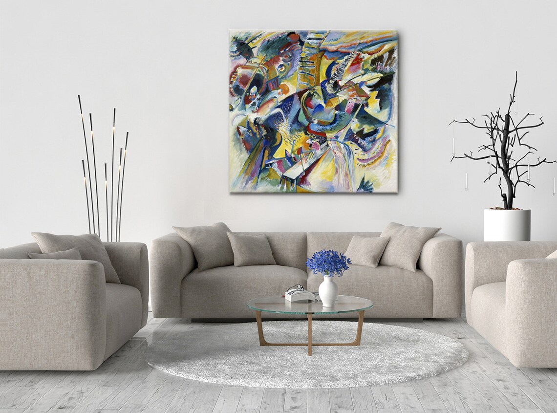 Wassily Kandinsky Improvisation Klamm Art Print - Image 2