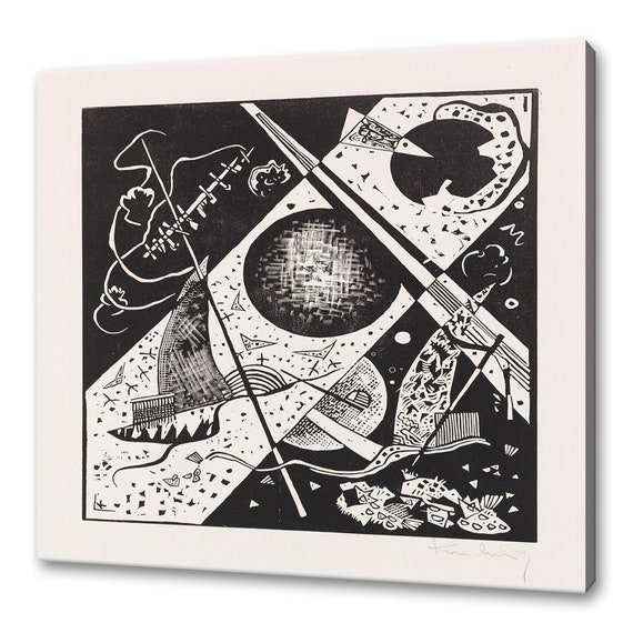 Wassily Kandinsky Kleine Welten Vi Small Worlds Vi 1922 Modern Classic Design Abstract Decor Reproduction Print Wall Art Picture