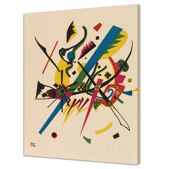 Wassily Kandinsky Small Worlds Kleine Welten I 1922 Classic Design Abstract Decor Reproduction Print Wall Art