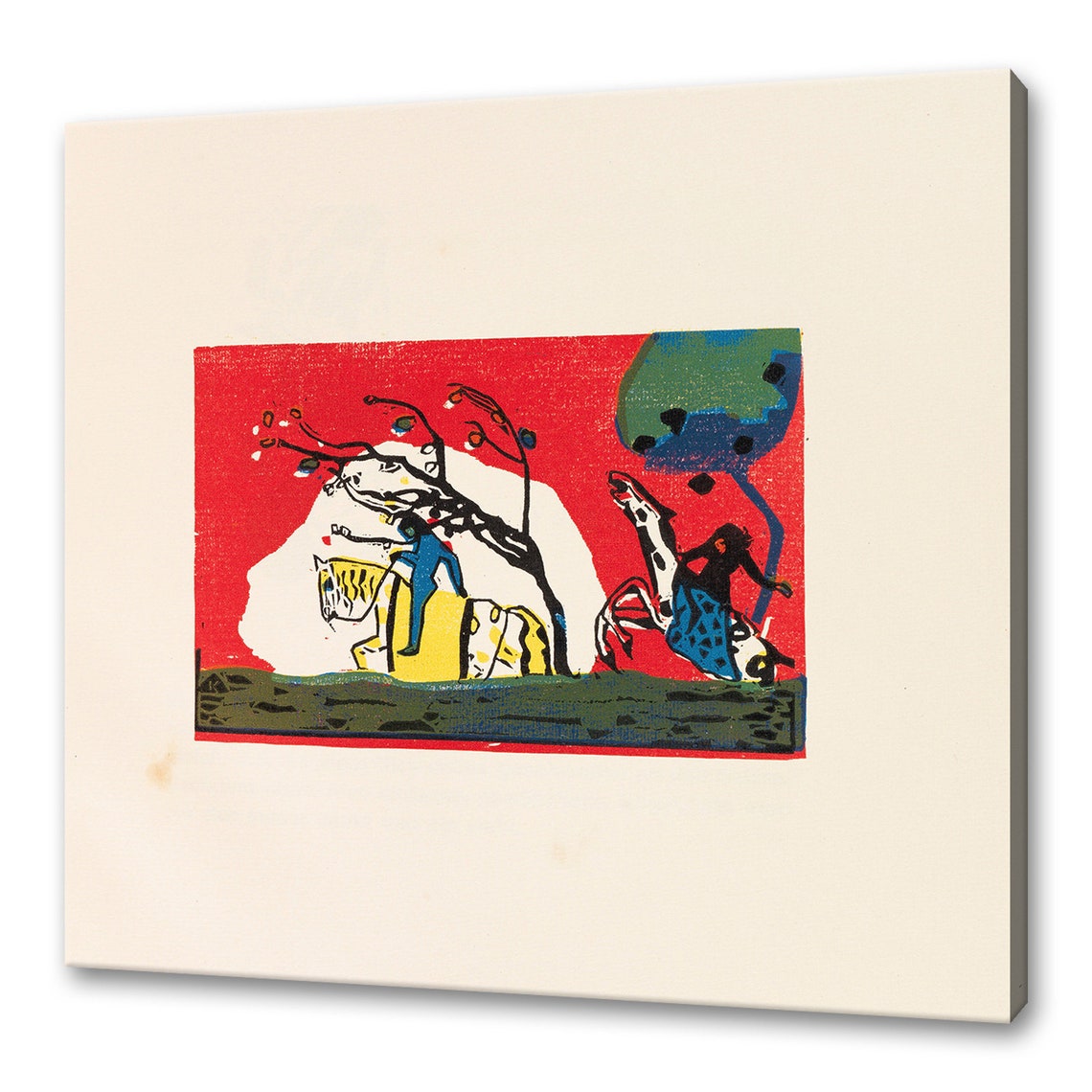 Wassily Kandinsky Klnge 1913 Modern Classic Design Abstract Decor Reproduction Print Wall Art Picture