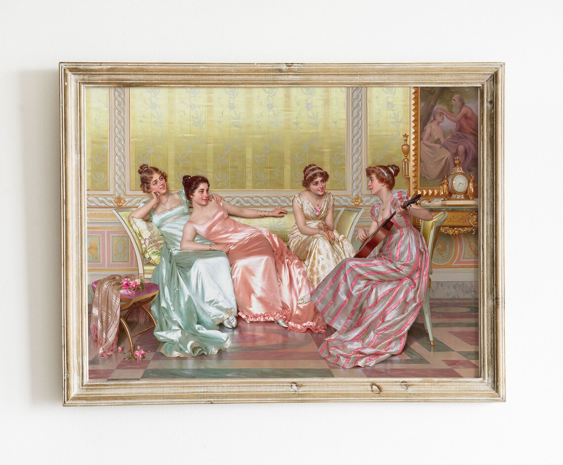 Vintage Victorian Women Art Print, Antique Portraits - Image 4
