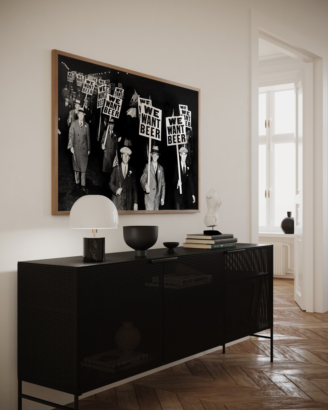 Prohibition Beer Protest Vintage Wall Art Print - Image 3