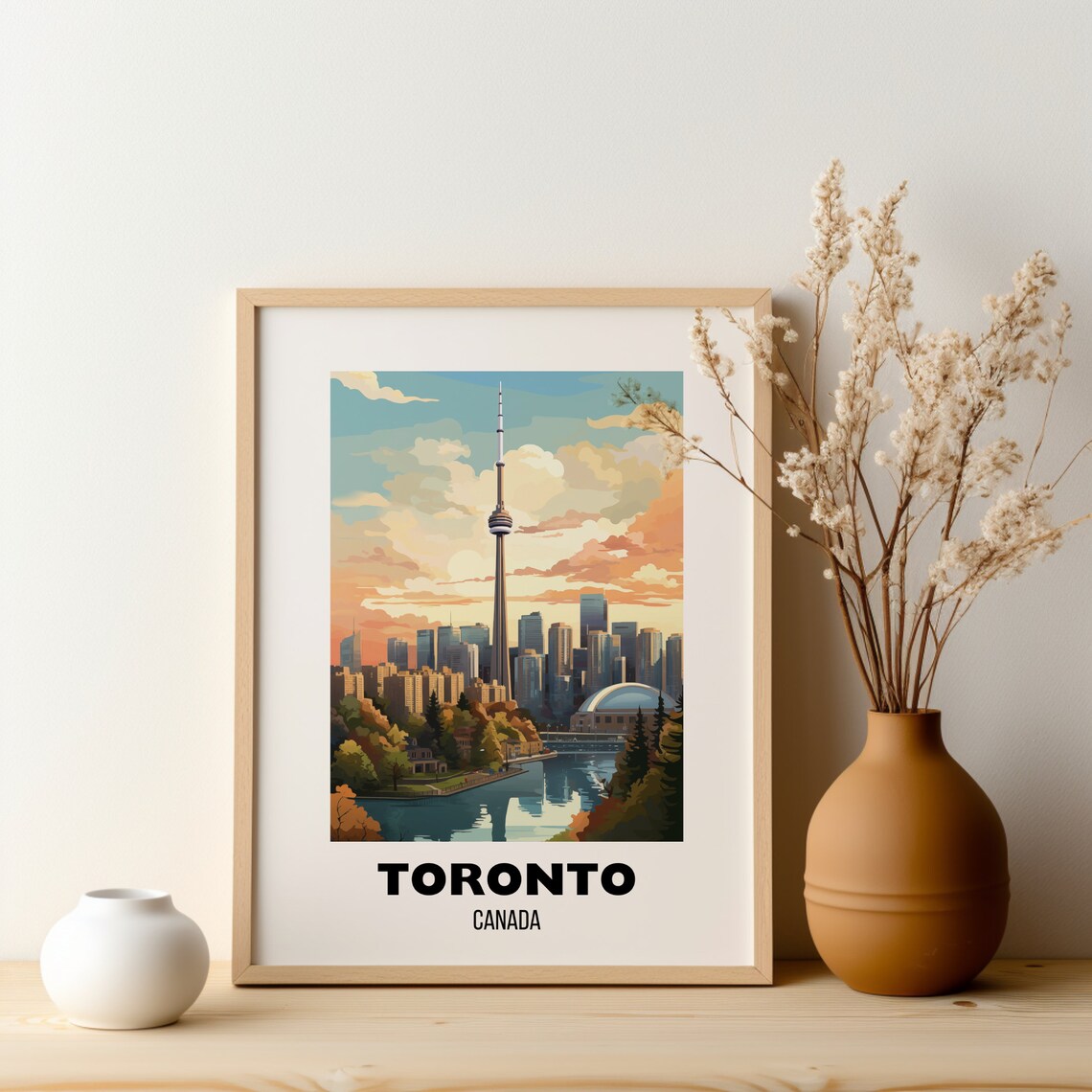 Toronto Travel Poster, Canada City Art Print - Image 2