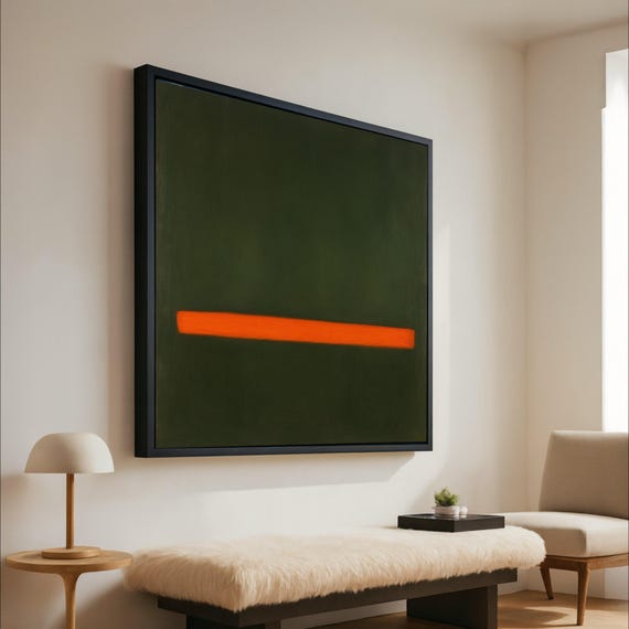 Mark Rothko Style 191 Abstract Modern Art Print