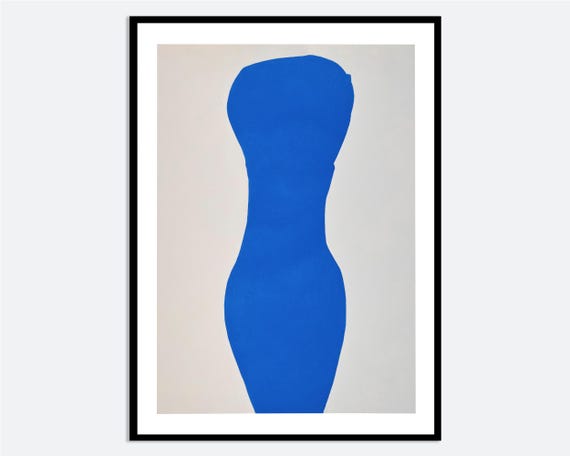 Henri Matisse Forms From Jazz 1947 Vintage Wall Art Print Abstract Body Figure Fauvism Poster Cut Out Papiers Decoupes M180