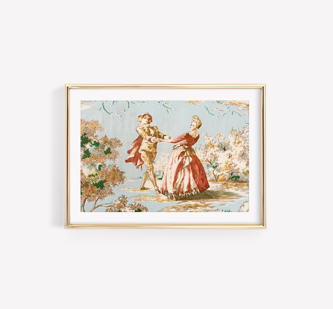 Valentine's Day Vintage Decor Art Print, Light Academia - Image 2