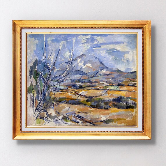 Paul Cezanne Montagne Sainte Victoire 1890 Fine Art Glice Sku 0249