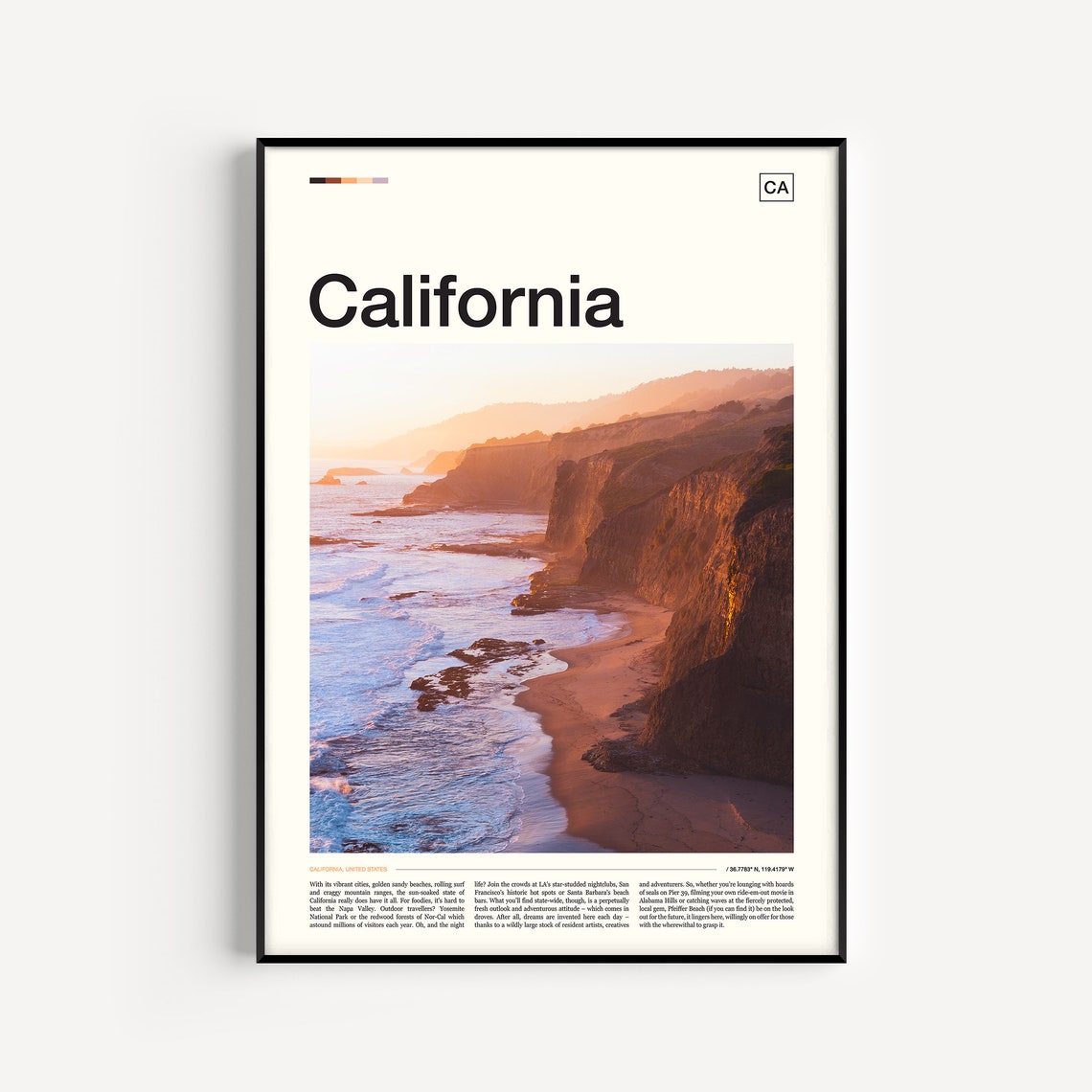 California Print California Poster California Wall Art California Art California Travel California Photo California Photography