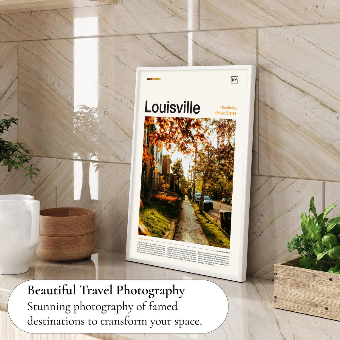 Louisville Print Louisville Poster Louisville Decor Louisville Art Print Louisville Decor Louisville Landscape Louisville Photo - Image 4