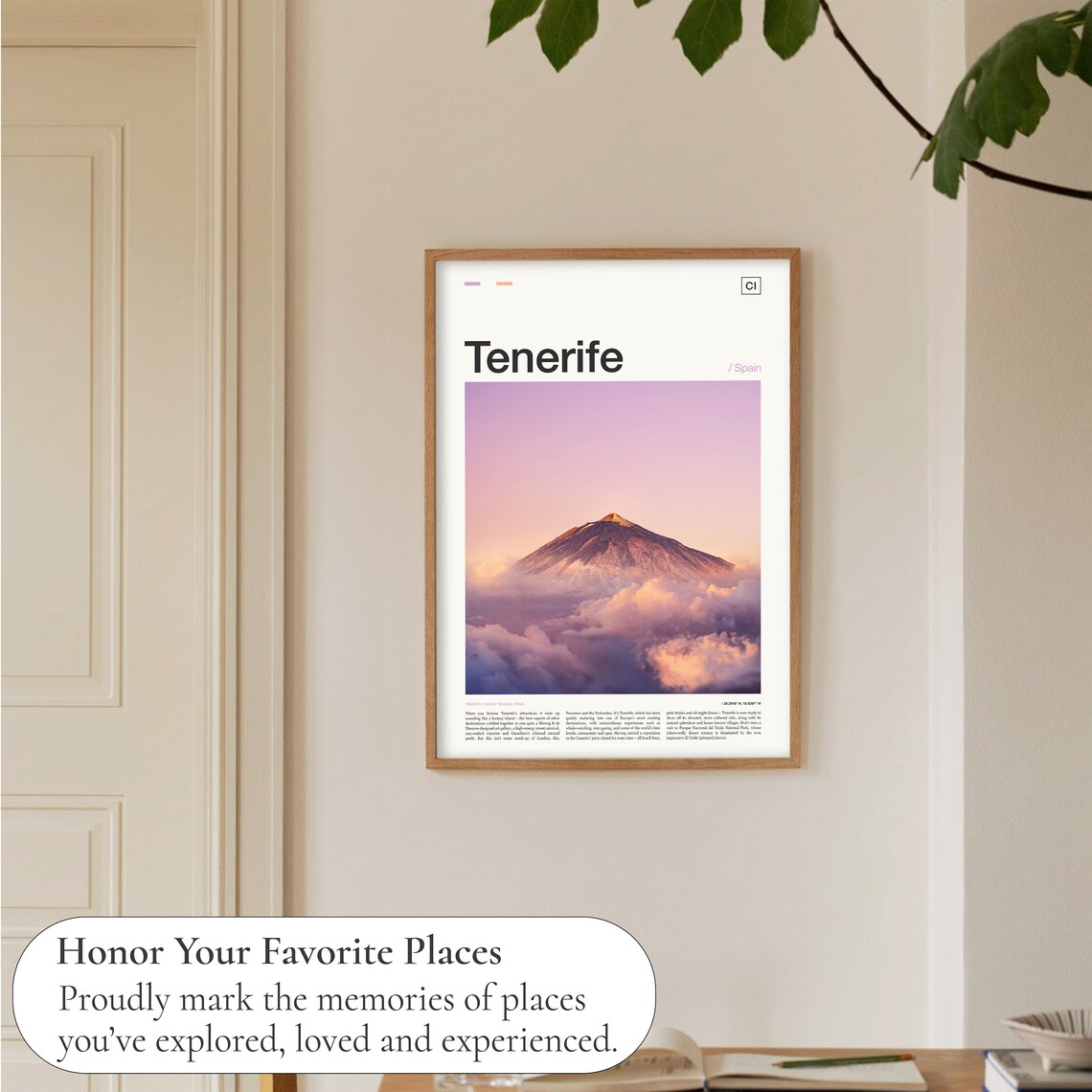 Tenerife Spain Travel Poster - Image 5