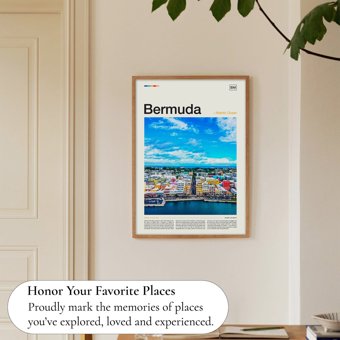 Bermuda Travel Poster, Place-Inspired Art Print - Image 5