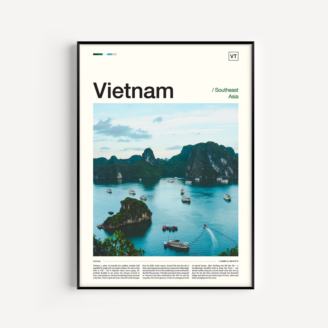 Vietnam Print Vietnam Poster Vietnam Wall Art Vietnam Art Print Vietnam Travel Poster Vietnam Photography Vietnamese Art Print