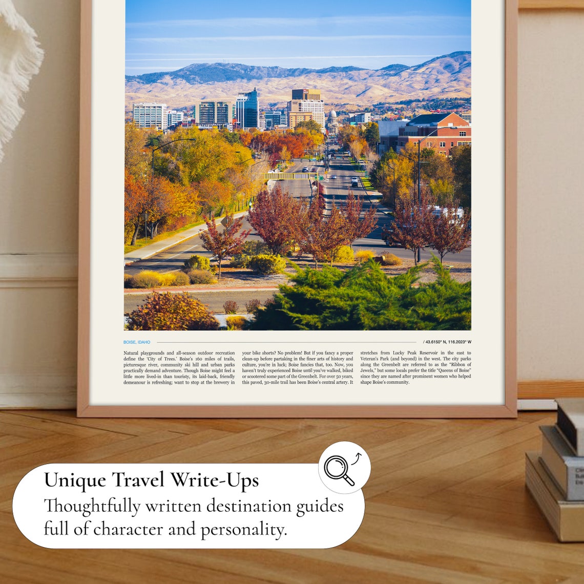 Boise Print Boise Poster Boise Wall Art Boise Art Print Boise Photo Idaho Print Idaho Poster Idaho Wall Art Idaho Art Print - Image 2